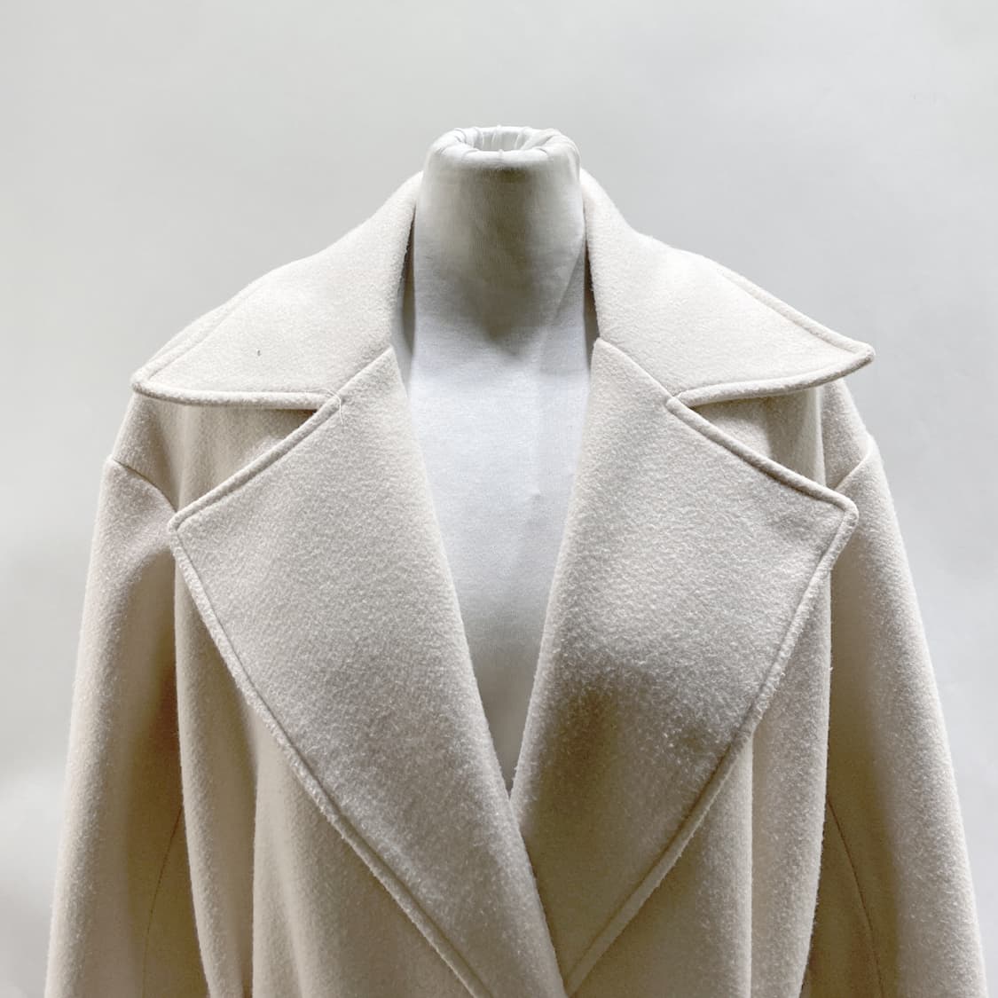 LUUL 여성 울 롱코트 안감누빔 M 상품이미지2