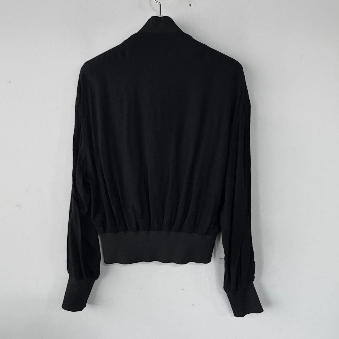 마쥬 maje 블랙 집업 봄버 재킷 상품이미지5