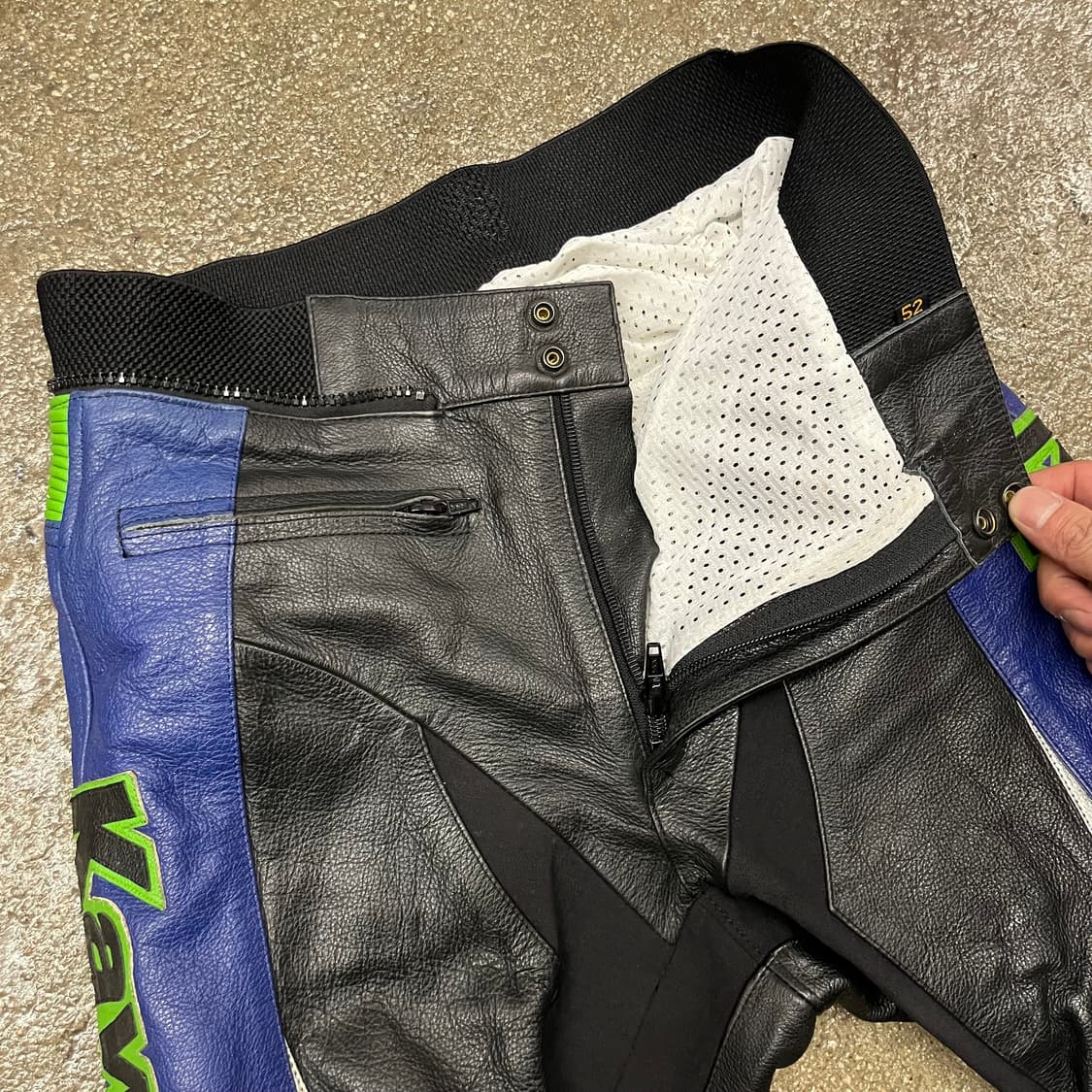 Kawasaki 모터싸이클 레이싱 팬츠 (30“) 상품이미지7