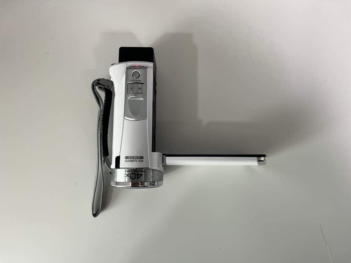 Jvc gz hm390 빈티지 캠코더 카메라 화이트 상품이미지2