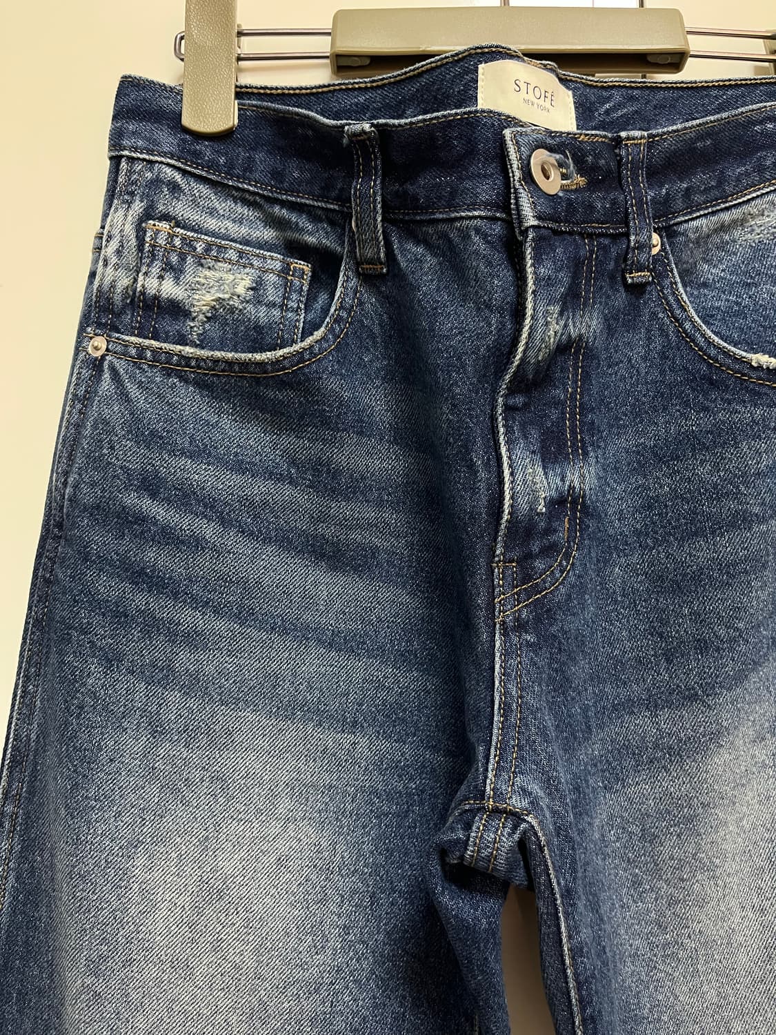 STOFE 스토프 스트레이트핏 코튼 데님 (xs) 상품이미지7