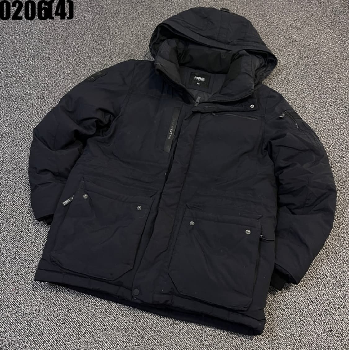 [95] RSC 밀레 구스다운 블랙 패딩 점퍼 0206(4) 상품이미지1