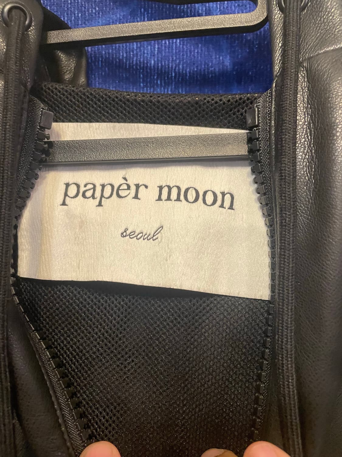 가죽아노락 가슴55 기장70 상품이미지2