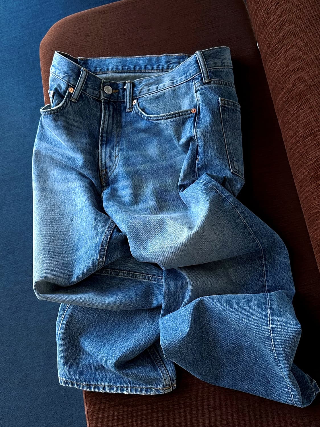 5pkt denim wide straight pants 상품이미지1