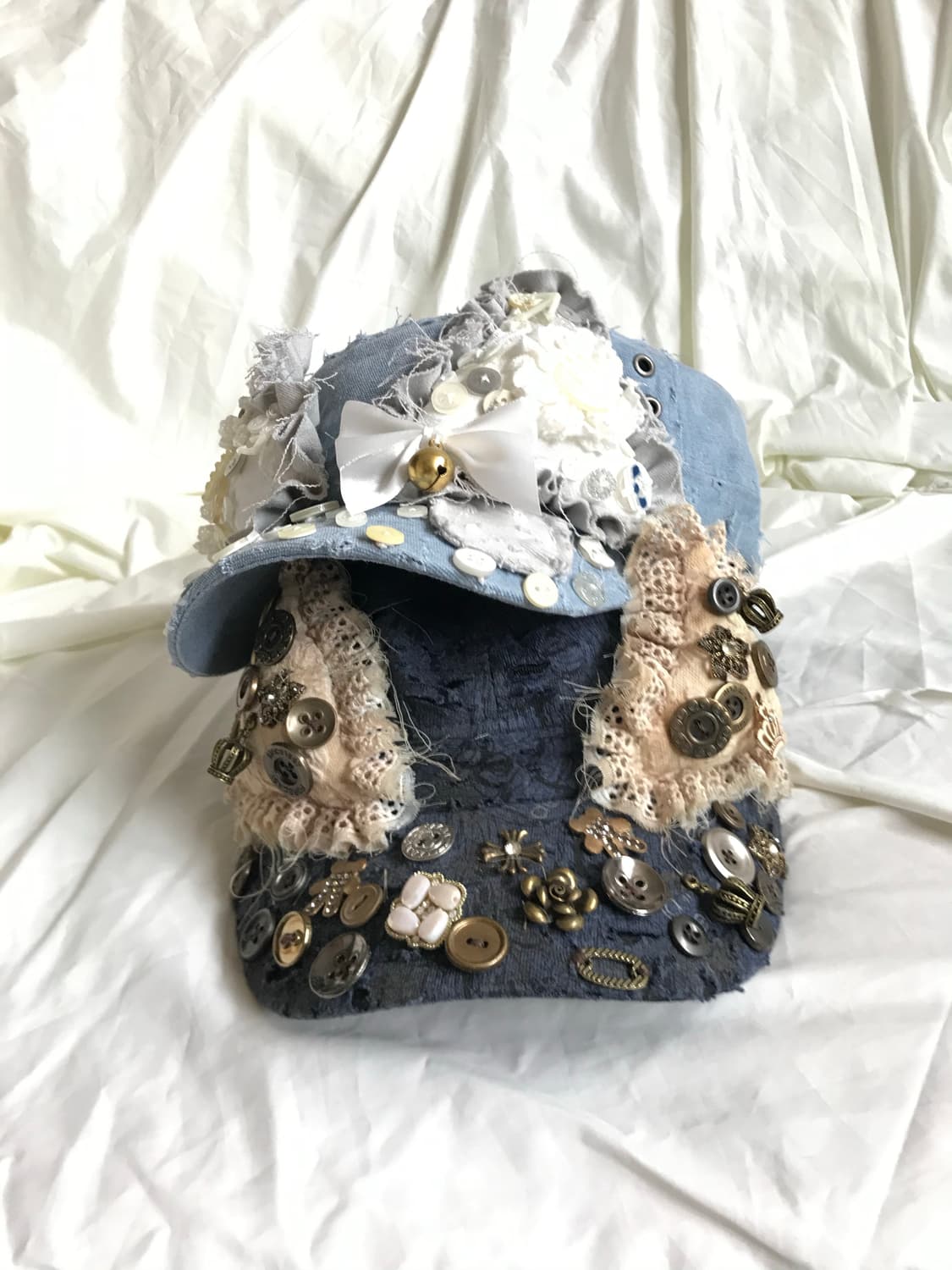 Custom🐾)Dirty washing anique Catear cap 상품이미지5