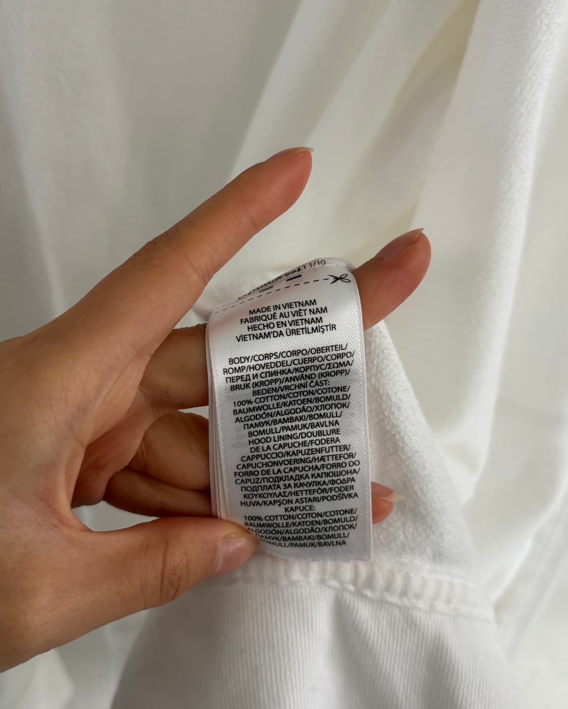 Polo 폴로 랄프로렌 신형 화이트컬러 코튼 후드집업 상품이미지9