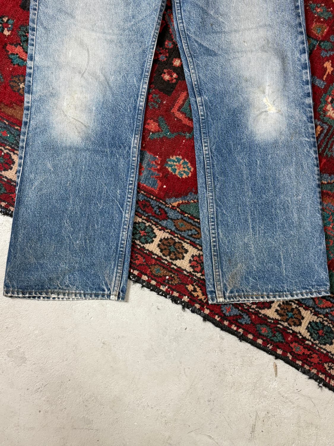 80's USA Made 빈티지 리바이스 517 오렌지탭 부츠컷 상품이미지7