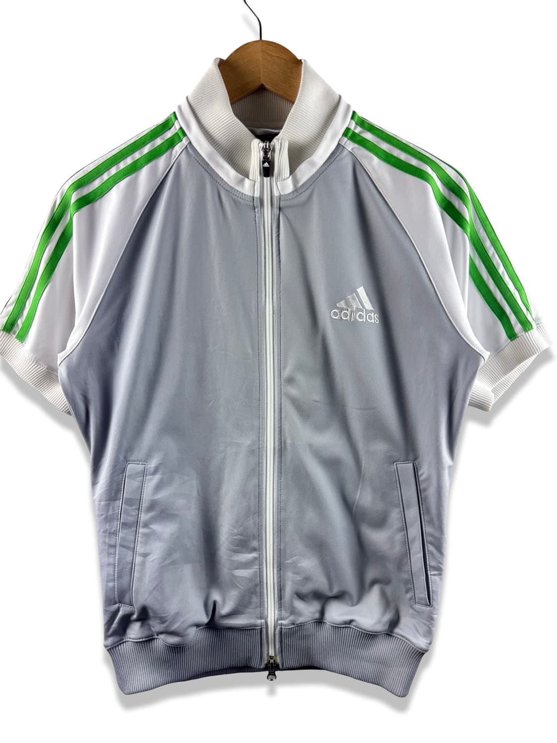 아디다스 화이트 그레이 그린 나그랑 반팔져지2243 상품이미지1