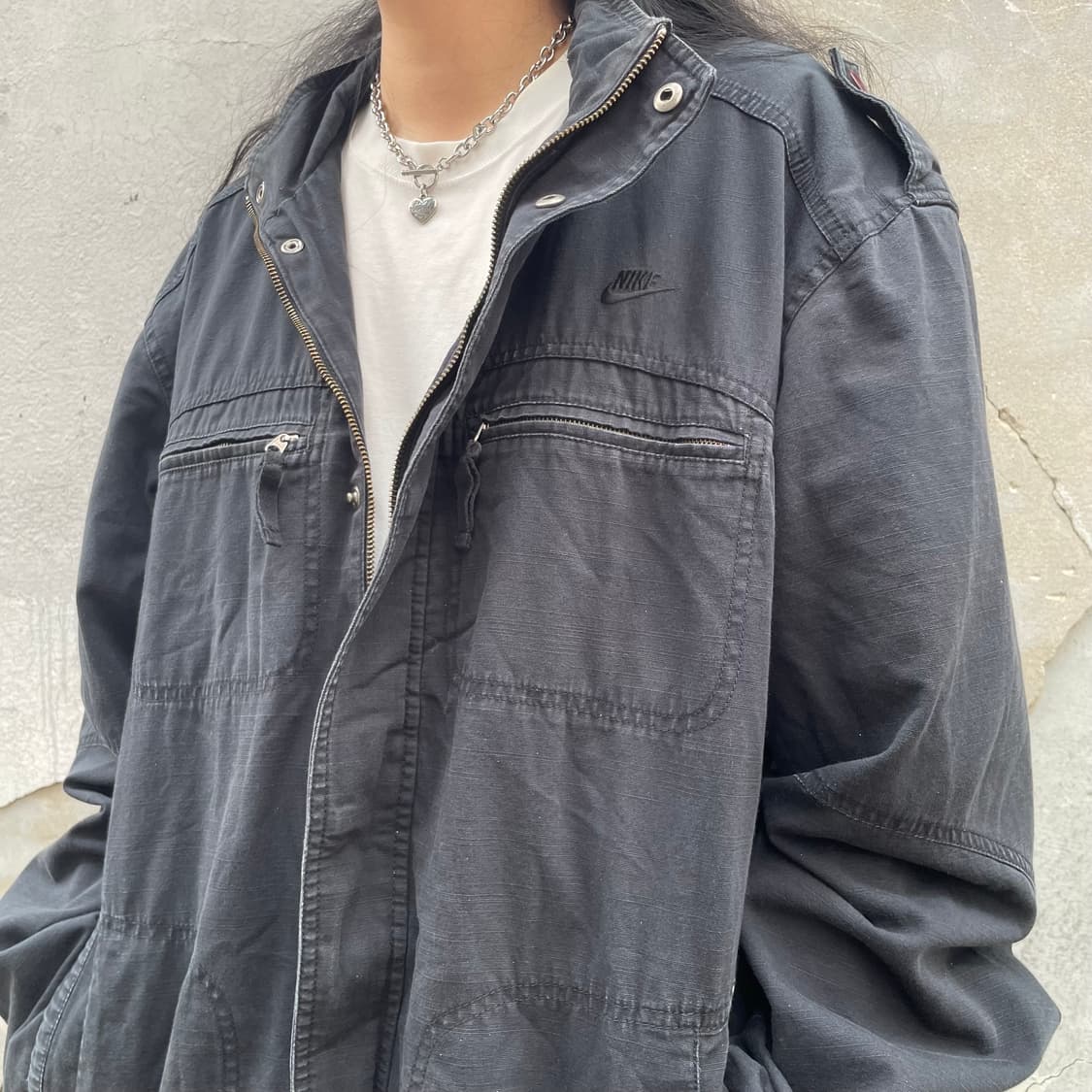 [XL]00’s NIKE 나이키 코튼 자켓 상품이미지6