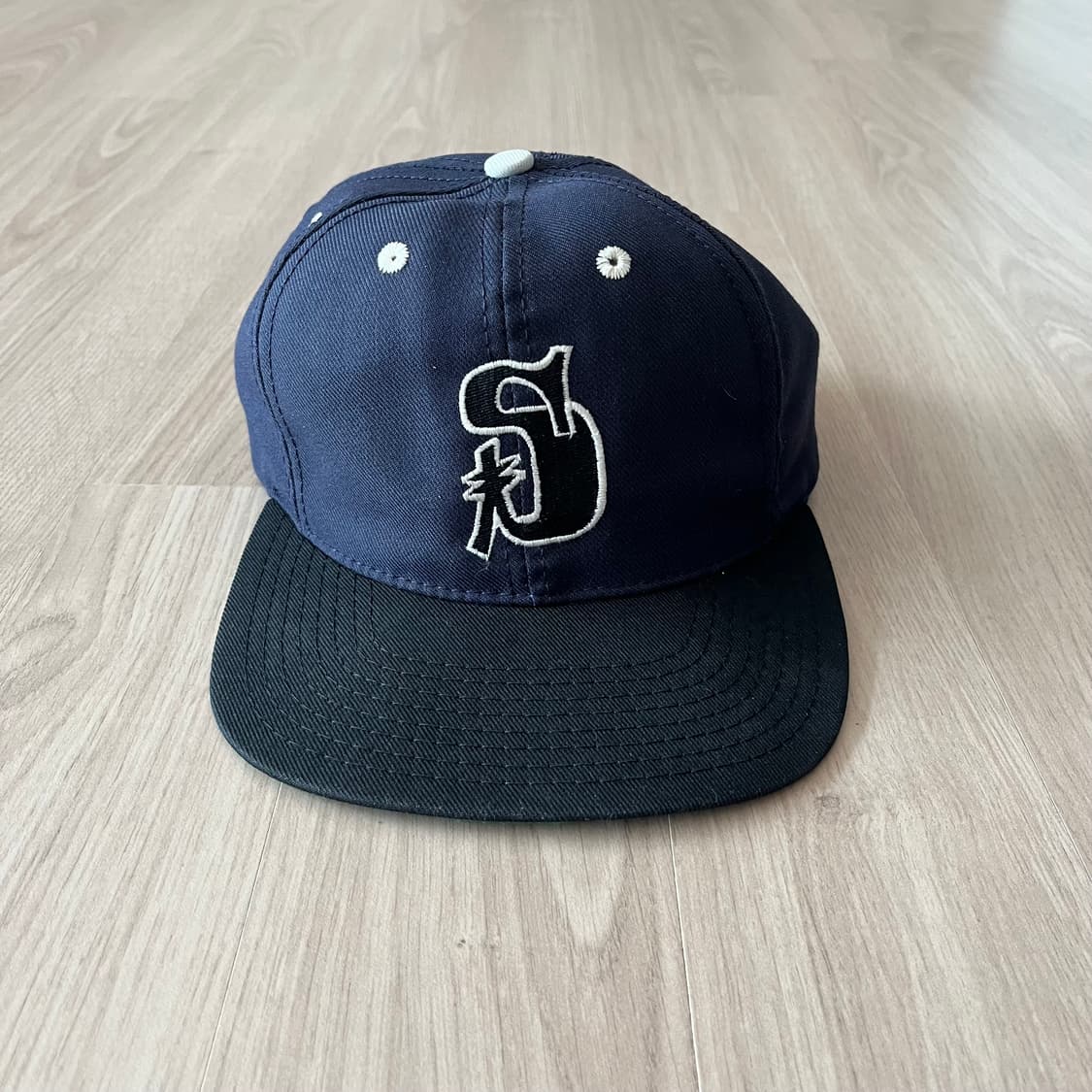 90s 빈티지 올드 스투시 s로고 캡 모자 made in usa 상품이미지1