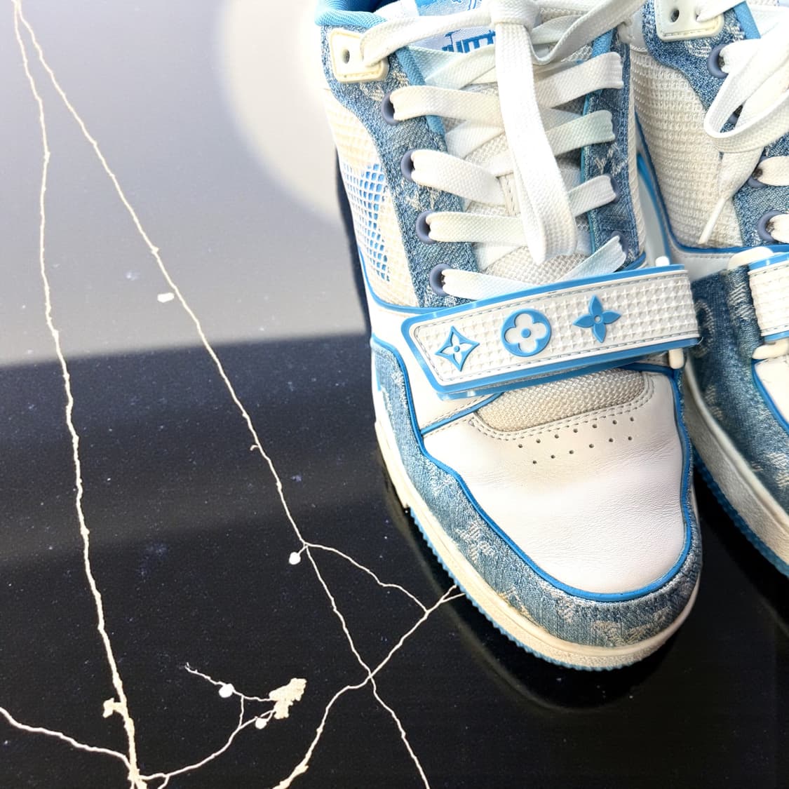 260~265/ 루이비통 벨크로 데님 마린 스니커즈 상품이미지8