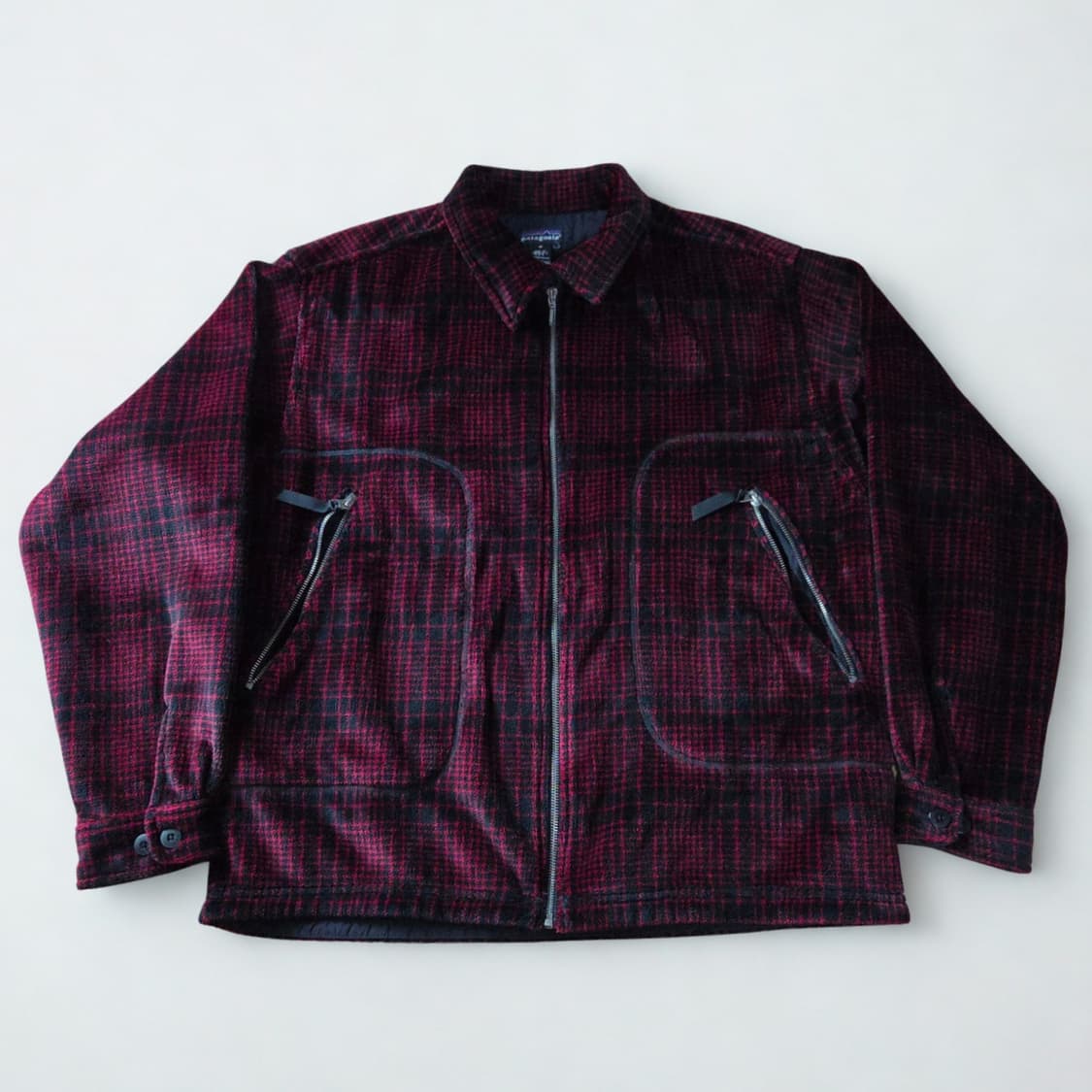 (M)파타고니아 레드 울트라 플러쉬 셔츠 자켓 플리스 신칠라 상품이미지1
