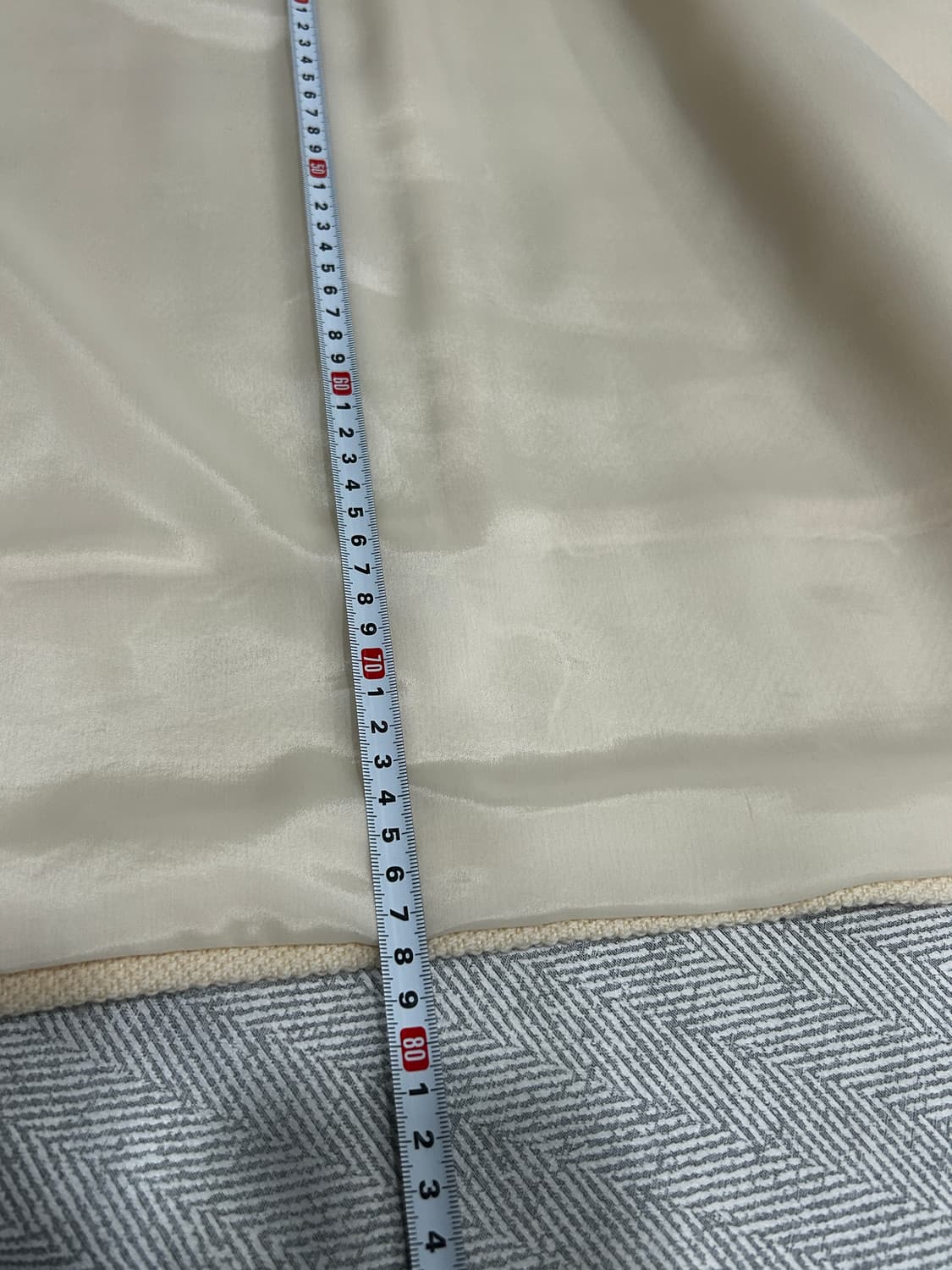 BCBG 울 100% 아이보리 코트 66 모리걸 러블리룩 상품이미지10