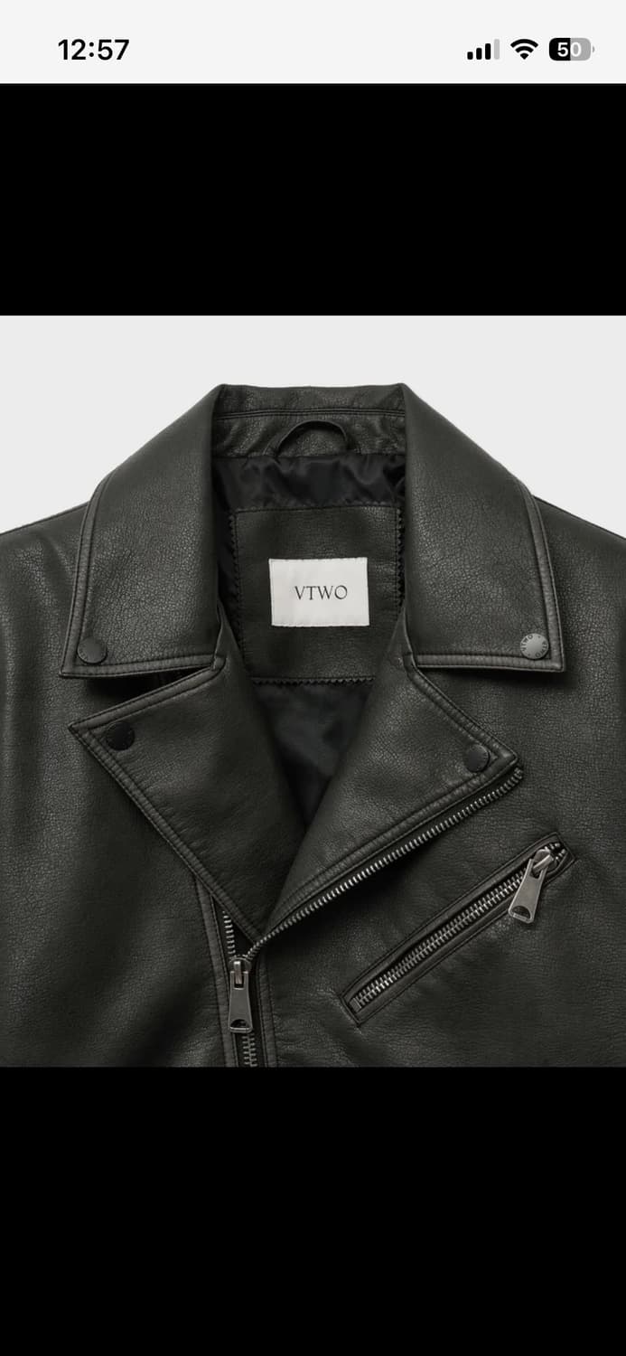 브이투 워시드 라이더자켓 상품이미지2