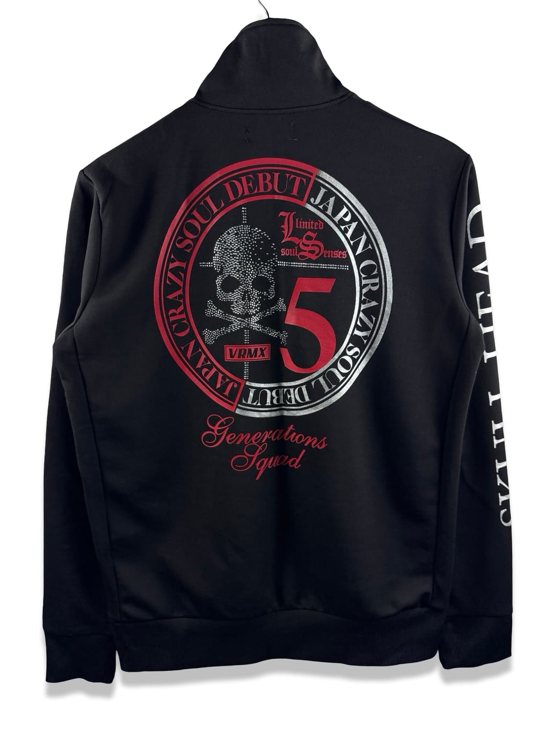 JPN 스컬 펑크 큐빅 트랙탑져지2857 상품이미지1