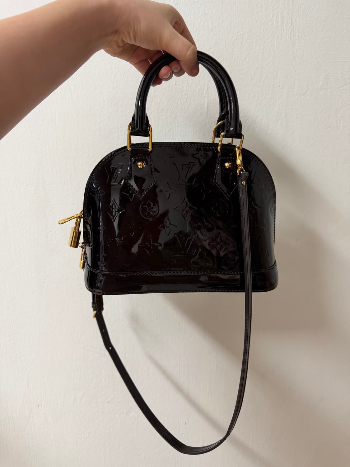[정품] 루이비통 알마 bb 베르니  상품이미지9