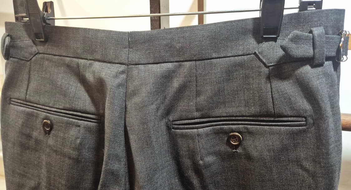 차콜그레이 울 슬랙스 상품이미지2