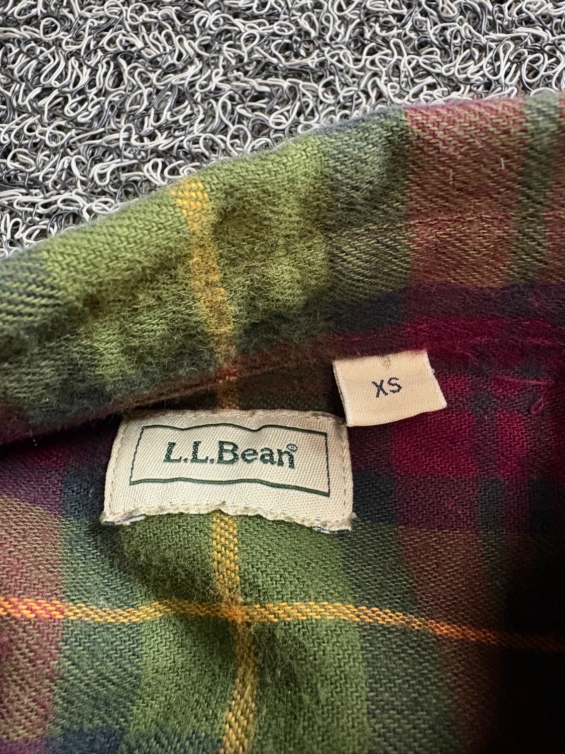 LL BEAN 엘엘빈 클래식 타탄 체크 플란넬 셔츠 4204  상품이미지4
