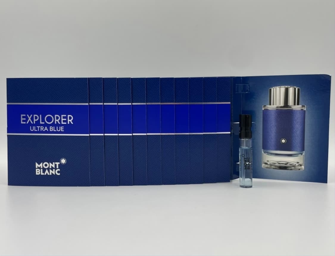 몽블랑 울트라 블루 EDP 2ml(12개) 상품이미지2