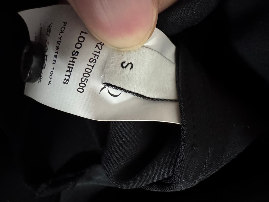 여성 오르 orr 루 셔츠 미니멀 블라우스 s 상품이미지5