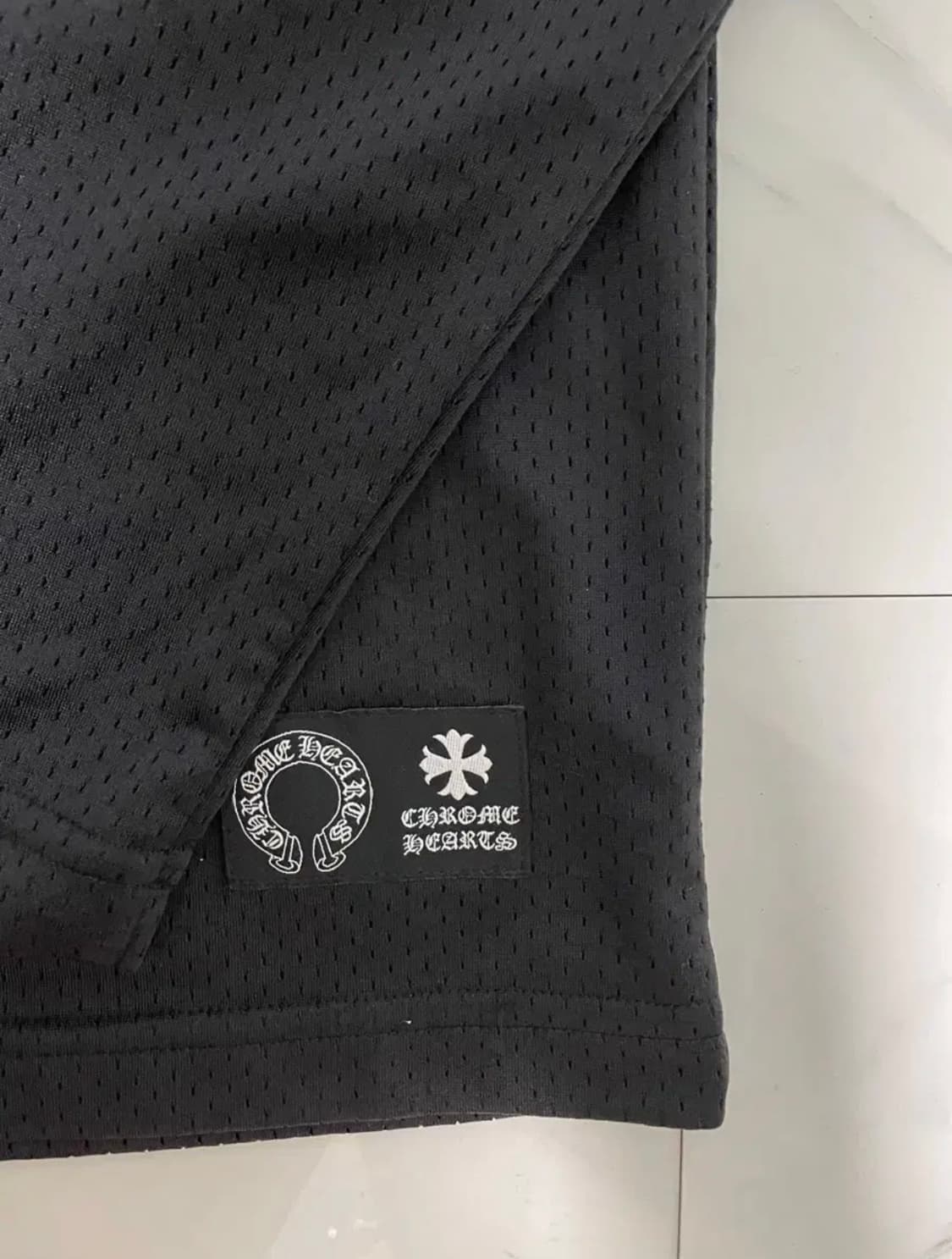 새상품 신형 크롬하츠 메쉬 웜업 져지 롱슬리브 L 영수증O 상품이미지2