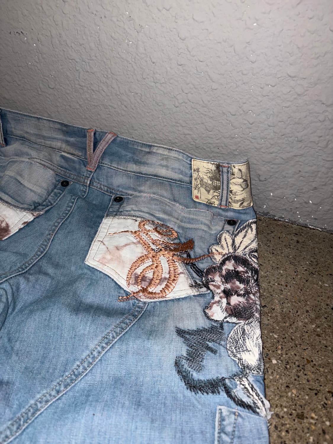 오리엔탈 빈티지 데님팬츠 상품이미지8