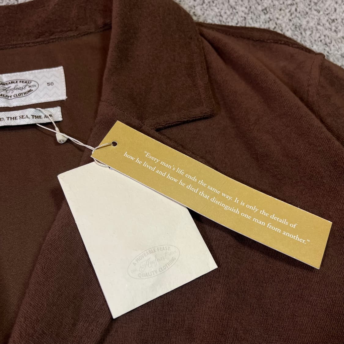 암피스트 테리코튼 더블 블레이져 가디건 상품이미지2