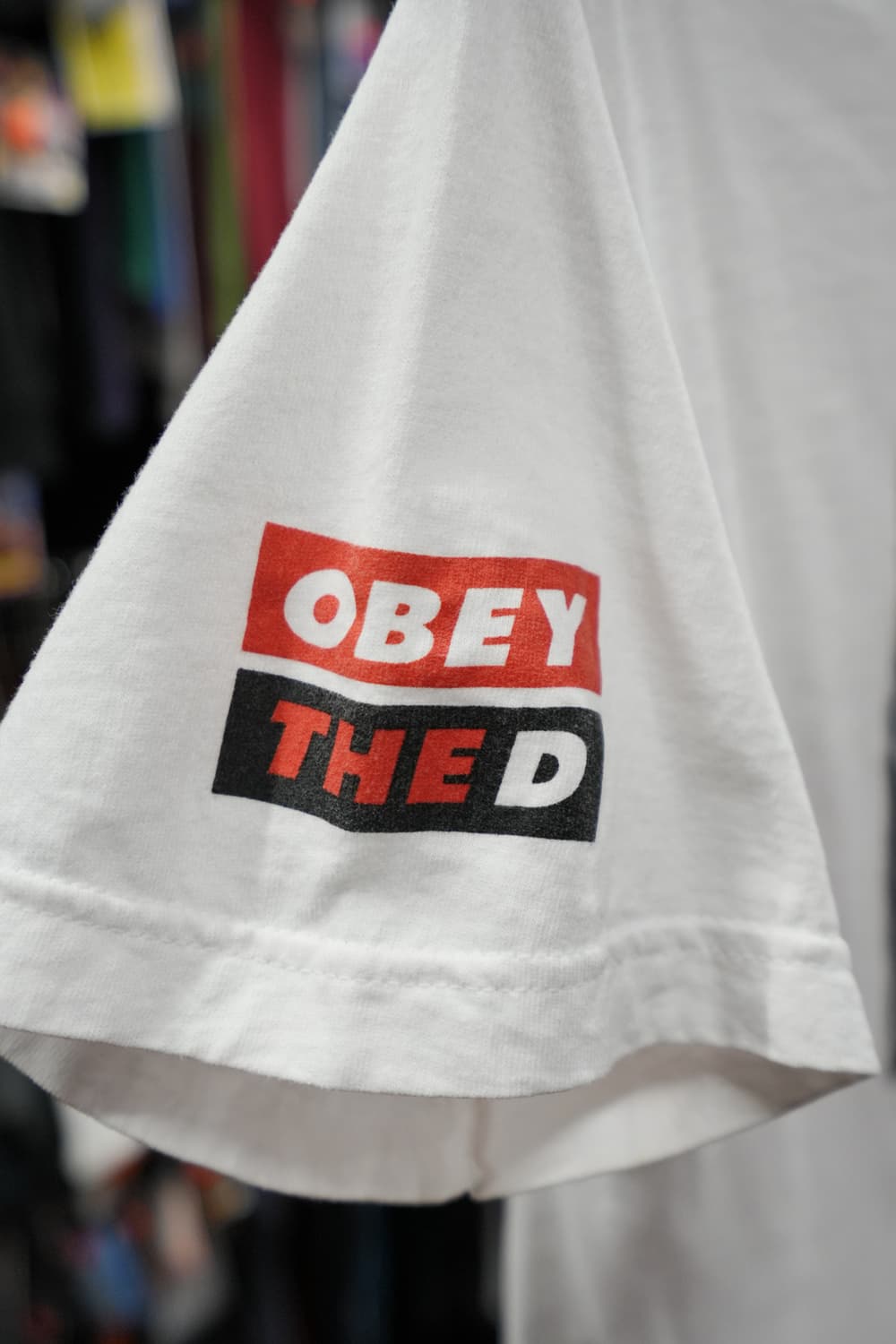 2000년대 빈티지 터네이셔스 잭블랙 Obey the D 티셔츠 상품이미지7