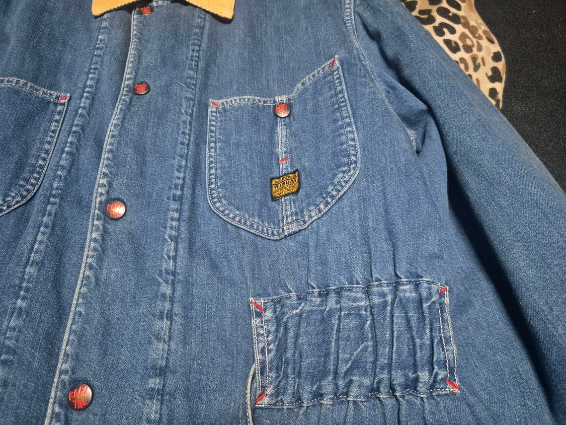 캐피탈 23F/W 8oz 프로펠러 커버올 데님자켓 L 정품 상품이미지2