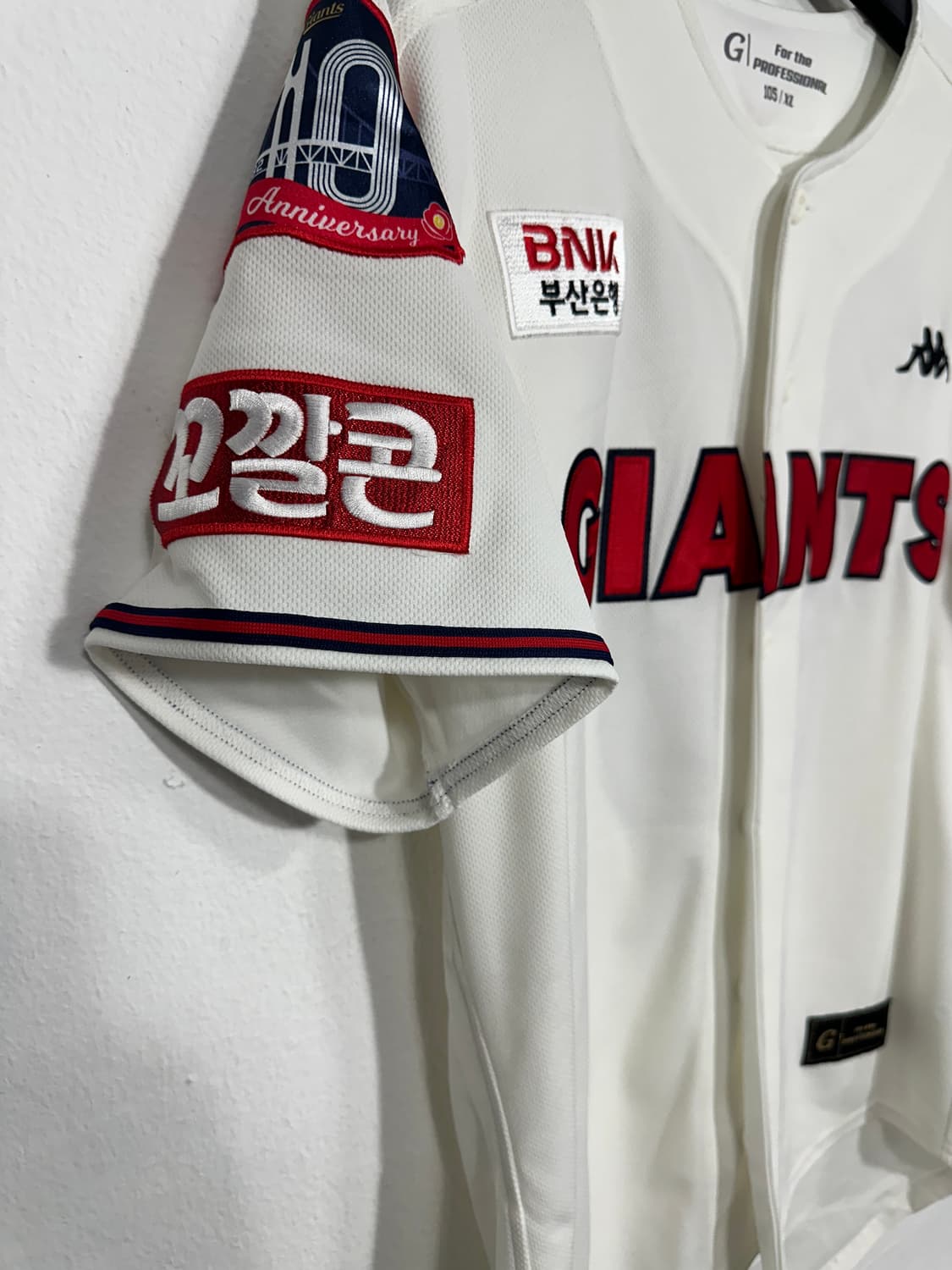 롯데자이언츠 40주년 기념 프로페셔널 이대호 유니폼 105 상품이미지3