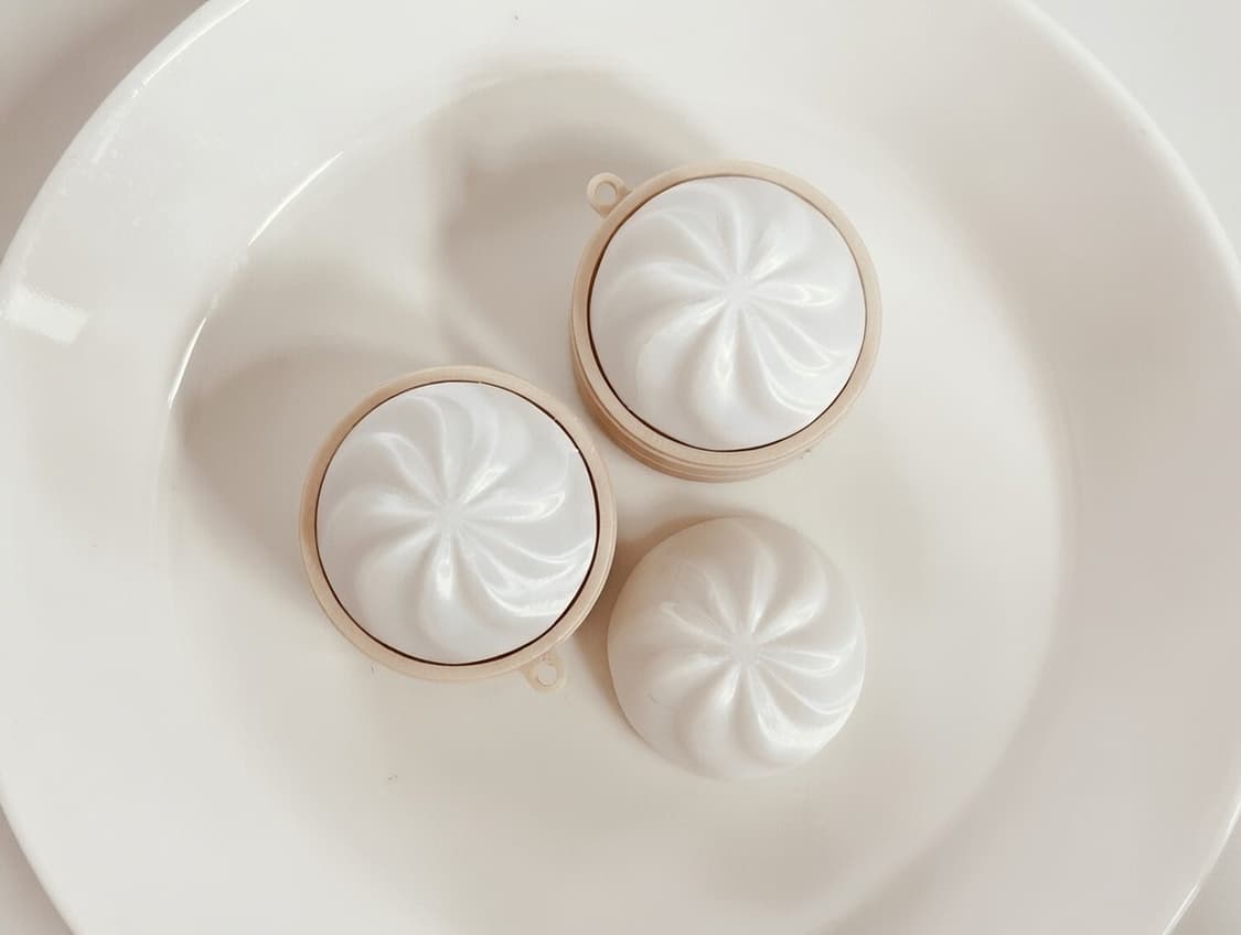 만두 클릭커 키링 클리커 키캡 키링 적축 청축 갈축 상품이미지2