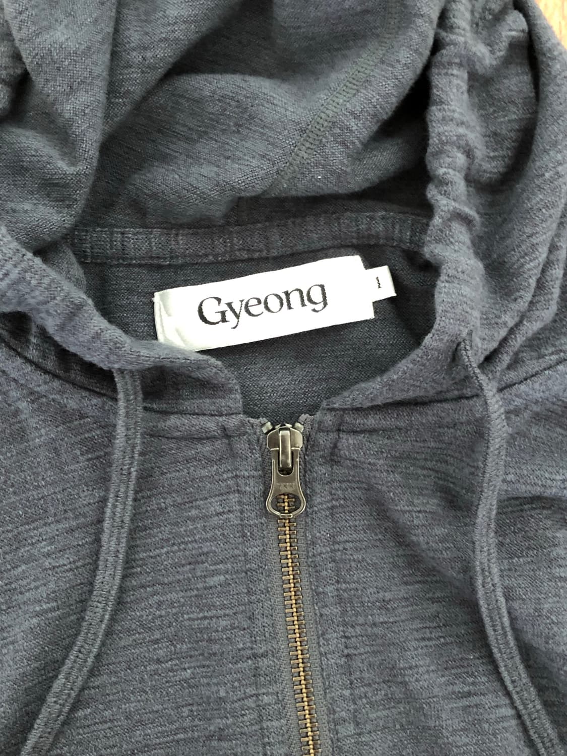 gyeong short-sleeve hooded zip-up jacket 상품이미지5