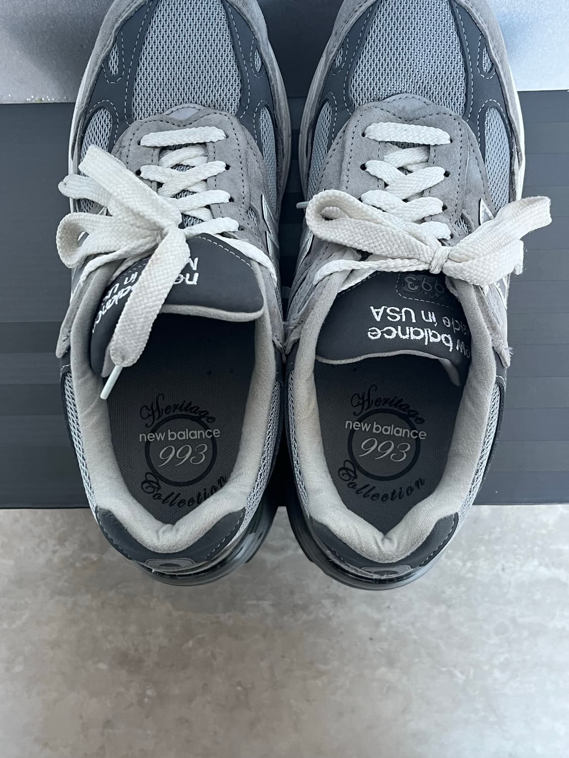 [265] 뉴발란스 993 메이드 인 USA 그레이 상품이미지3