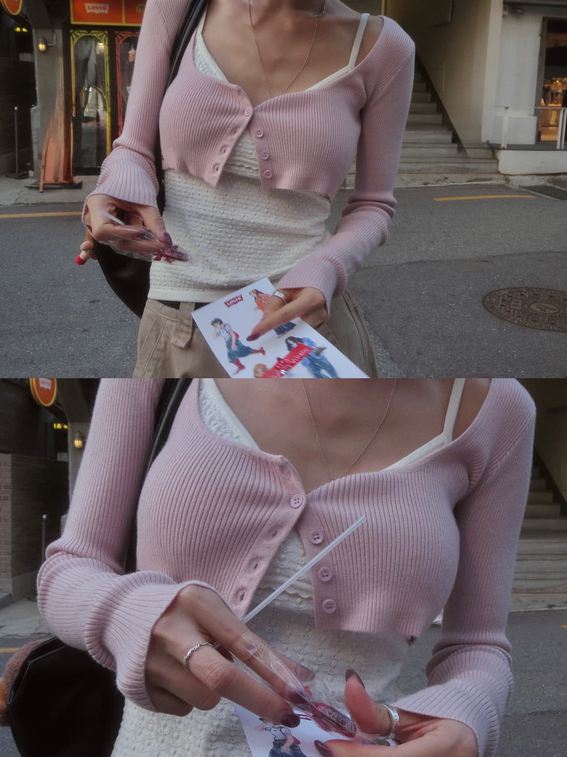 페일제이드 볼레로 가디건 상품이미지1