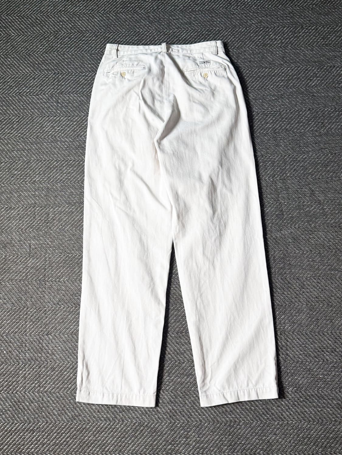 (30) 90s 폴로 랄프로렌 앤드류 더블 플리츠 치노 팬츠 상품이미지6