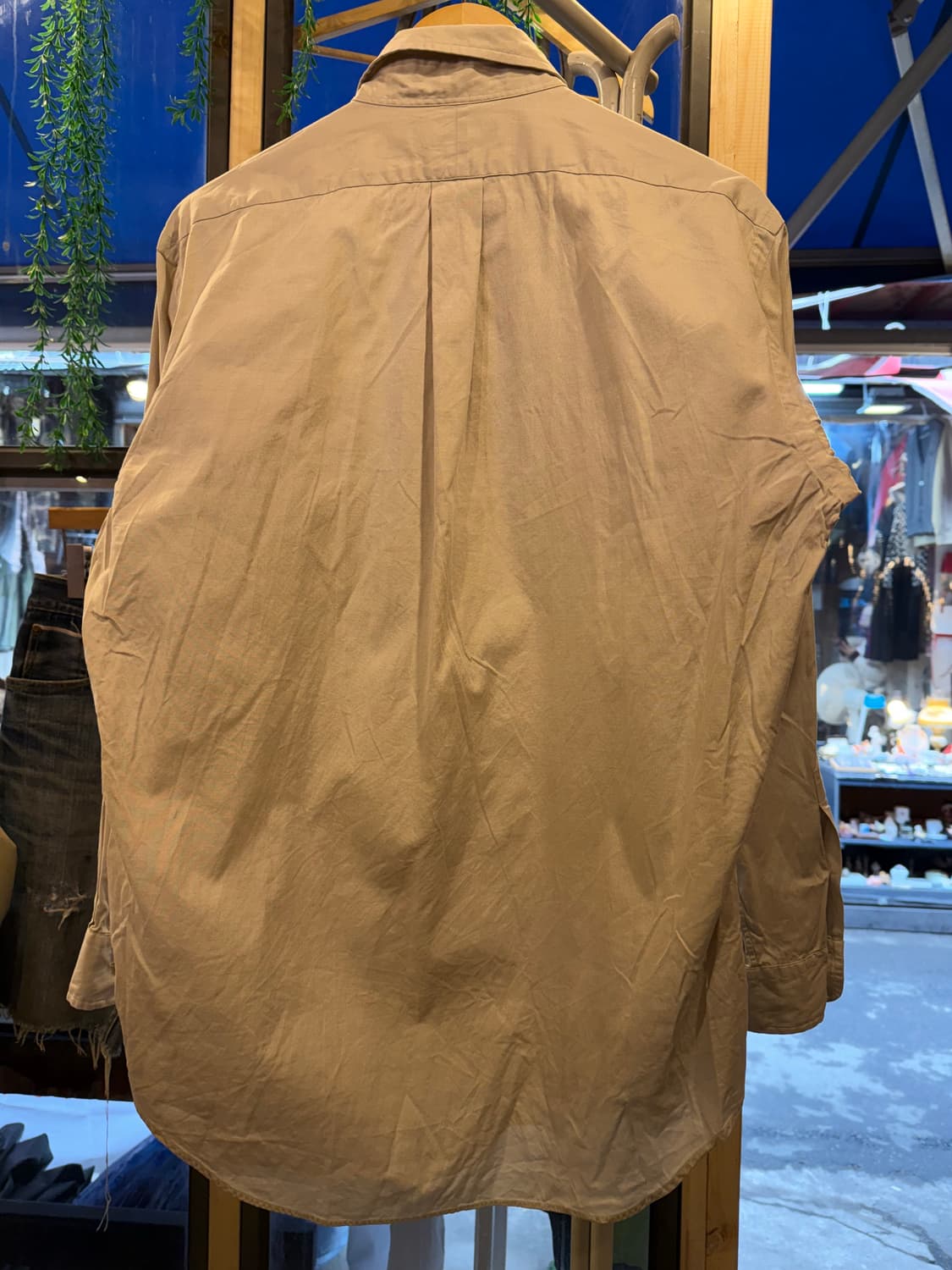 폴로 랄프로렌 멀티포니 베이지 셔츠 상품이미지4