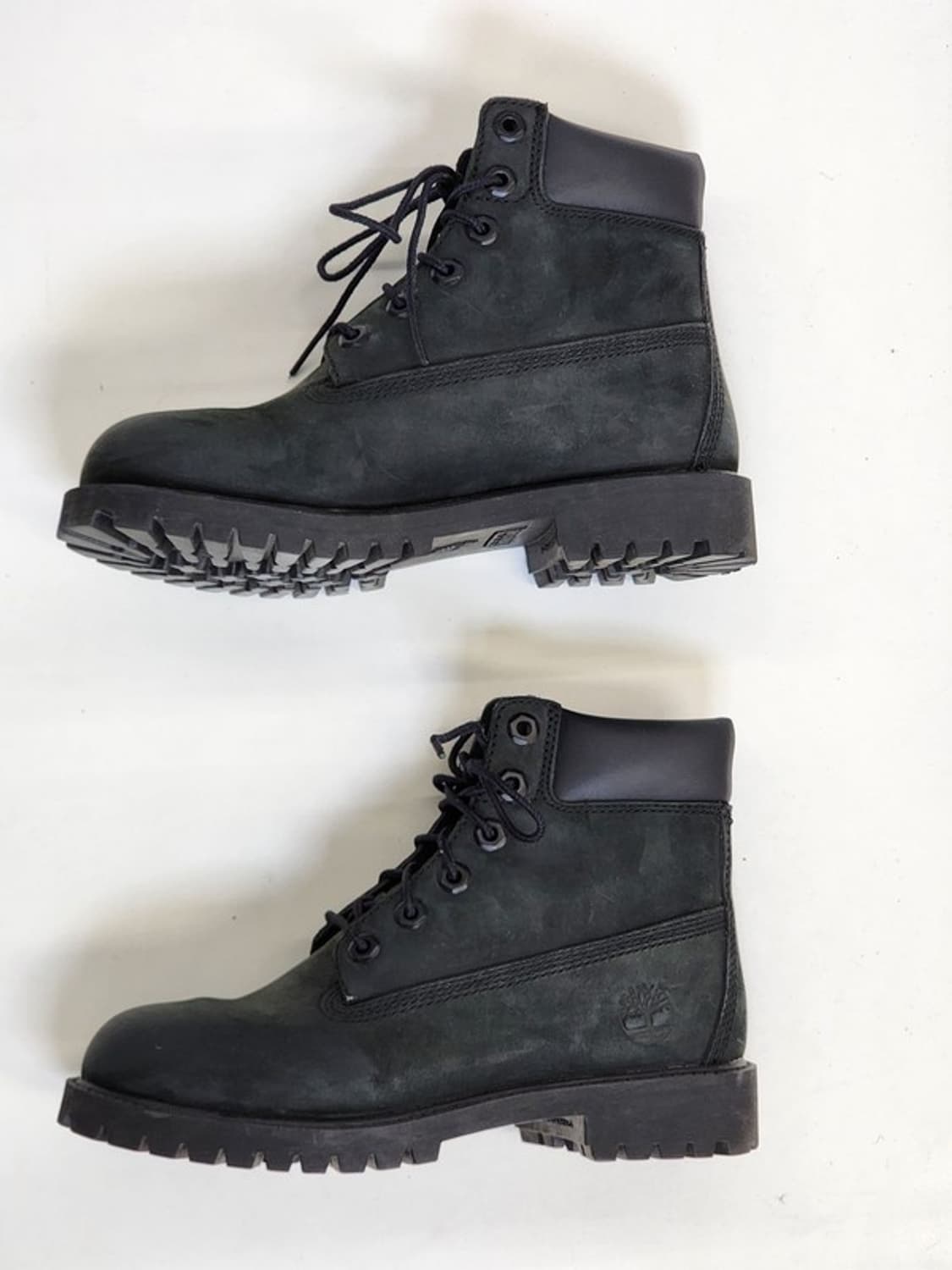 TIMBERLAND 블랙 6홀 워커부츠 220 상품이미지2