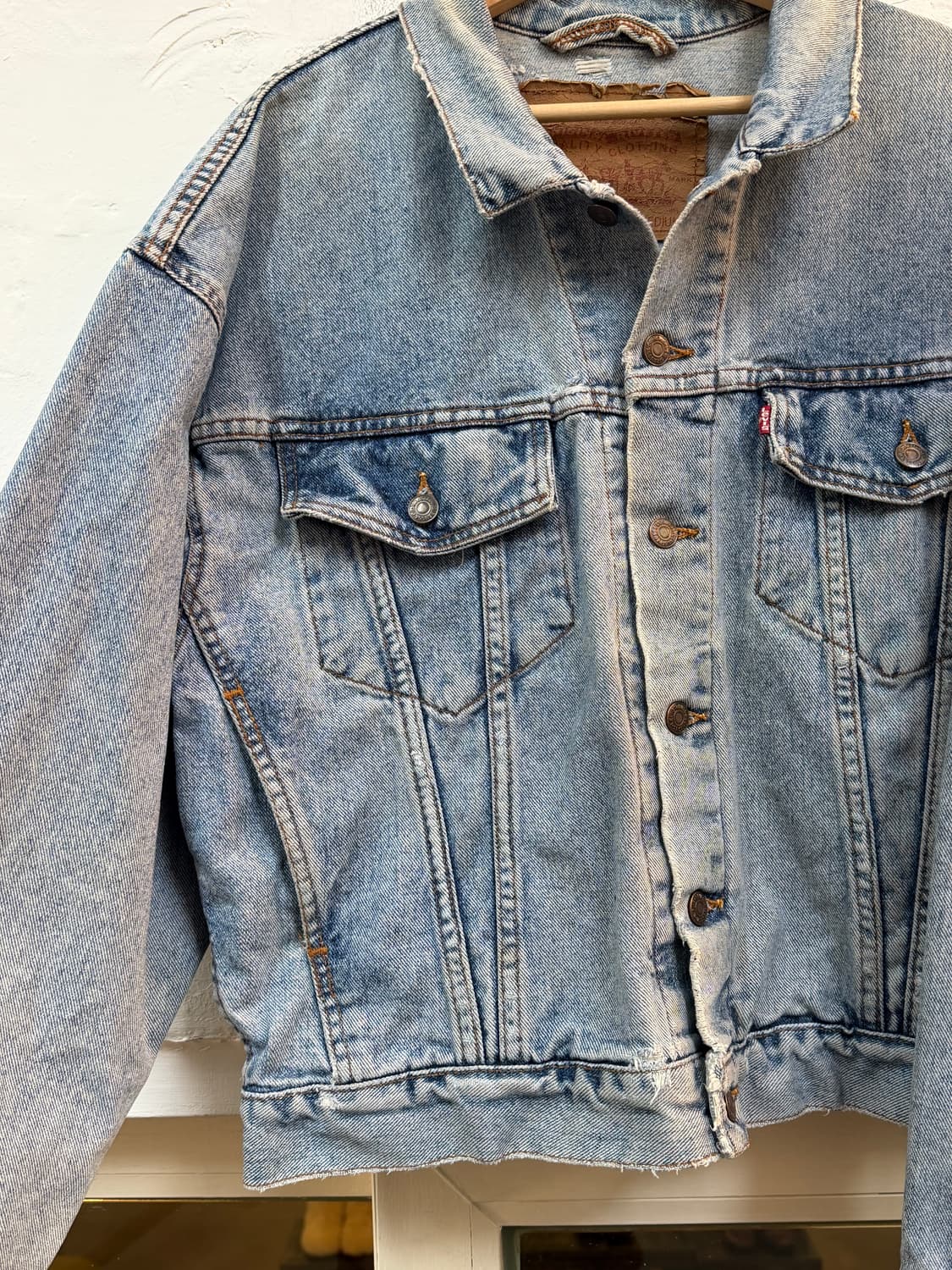 Levis 70598 데님 연청 트러커 자켓 M 상품이미지3