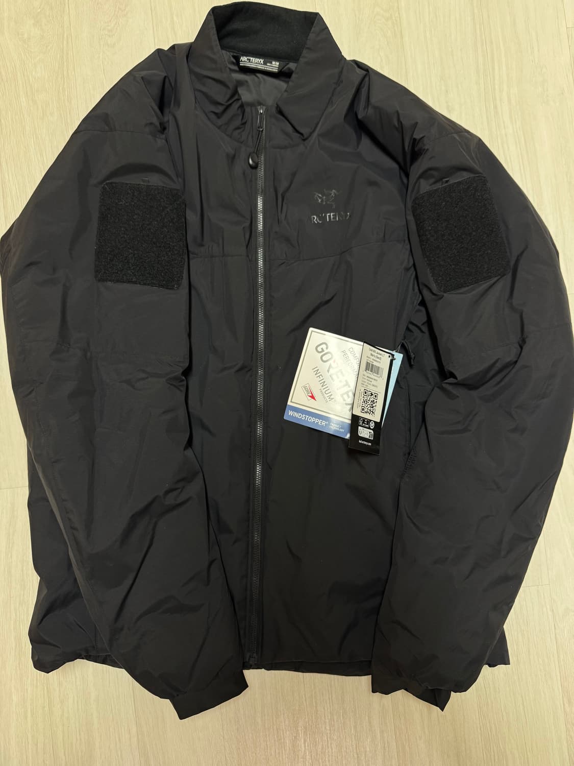 [M] 아크테릭스 리프 콜드 WX LT gen2 논후디 블랙 상품이미지1