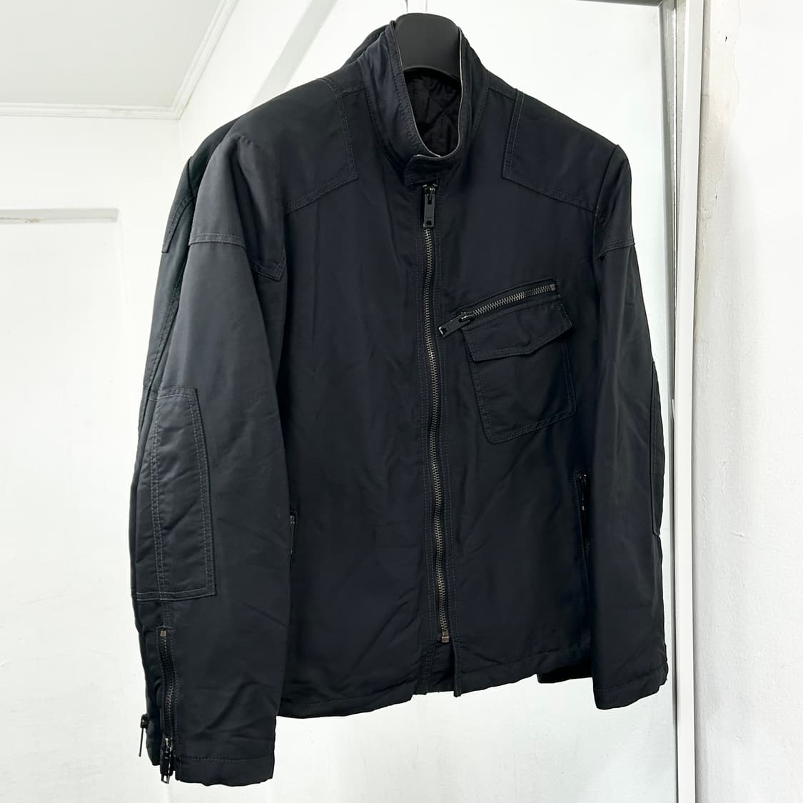 DKNY 나일론 바이커 자켓 상품이미지4