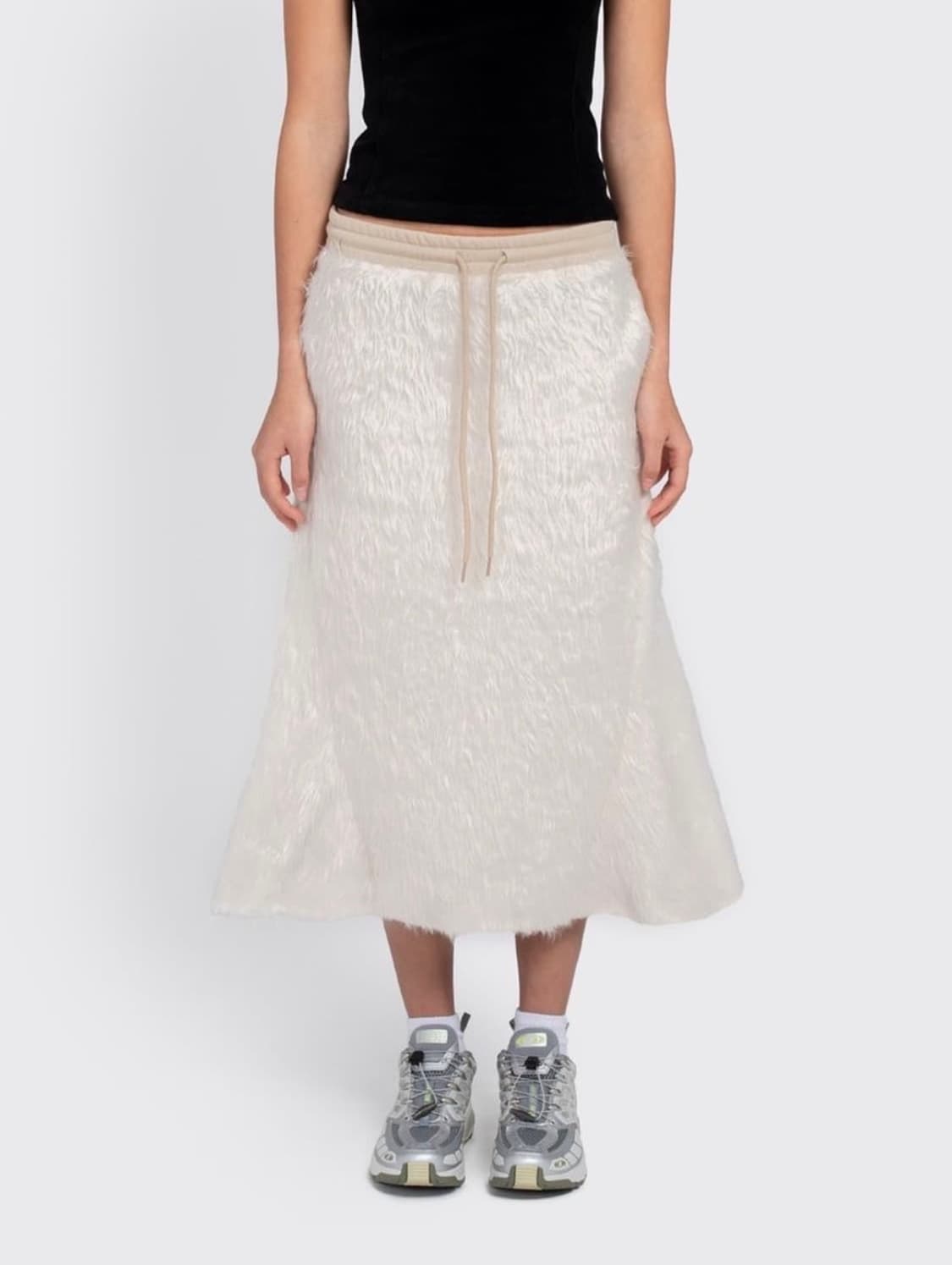 오픈와이와이 퍼 스커트 SHAGGY FUR SKIRT 상품이미지1