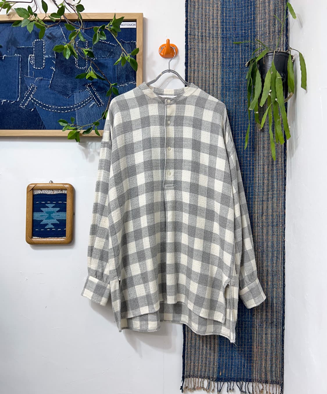 KAPTAIN SUNSHINE  Flannel Tunic Shirt 상품이미지1