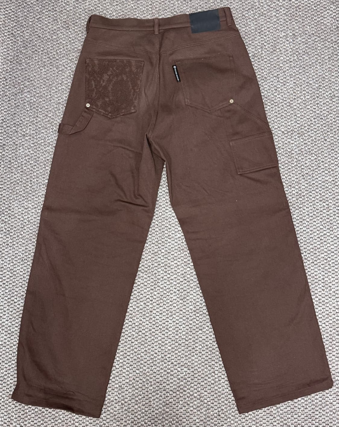 Kingarchive_Floral Carpenter Pants/brown 상품이미지4