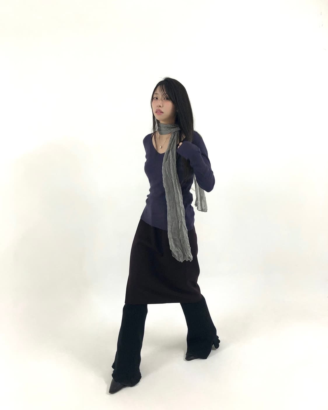 [코디세트] Purple & Brown set 상품이미지1