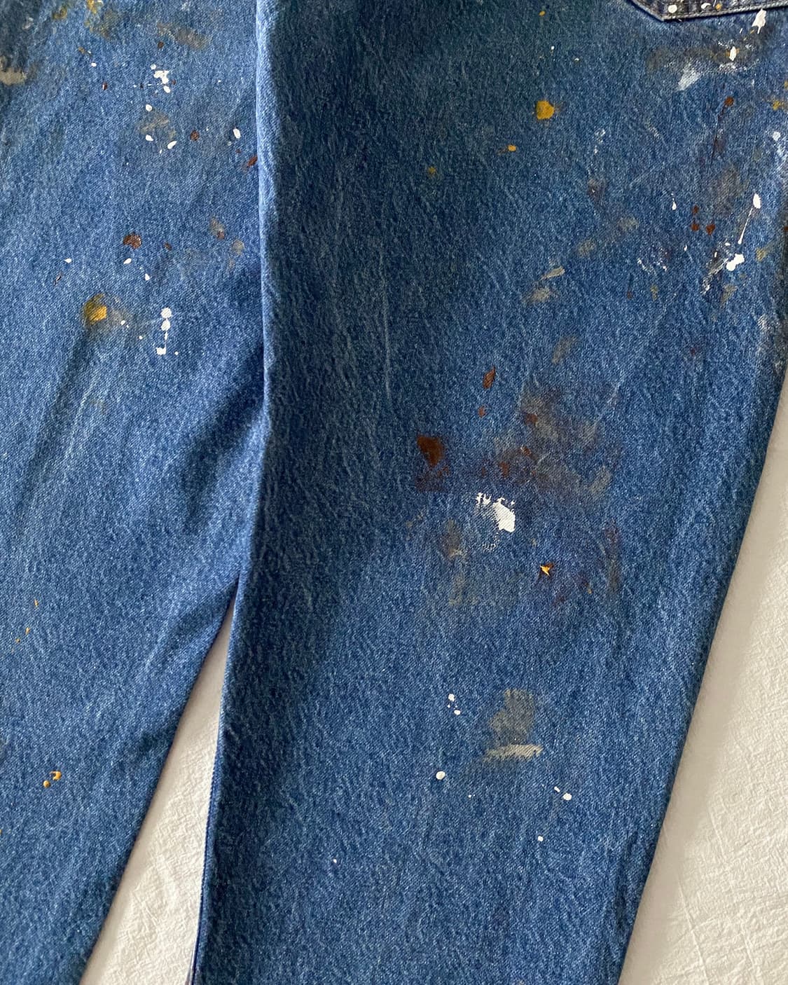 칼하트 페인팅 데님 팬츠 상품이미지9