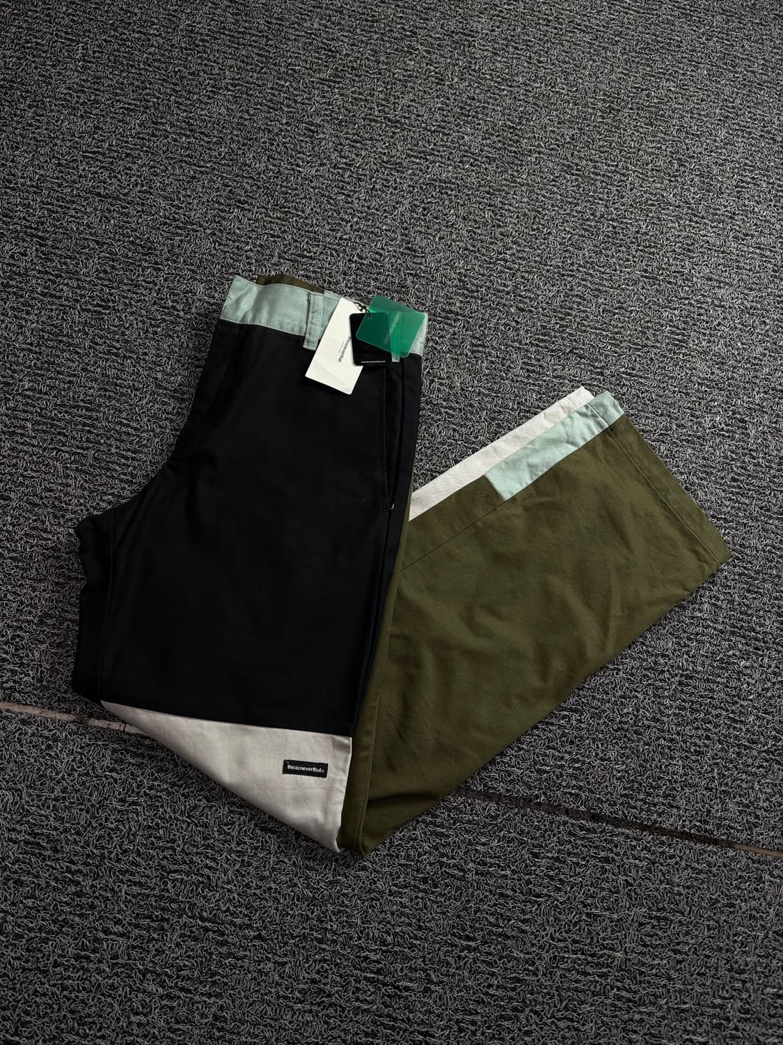 디스이즈네버댓 믹스업 디테일 와이드 워크 팬츠 1683 상품이미지1