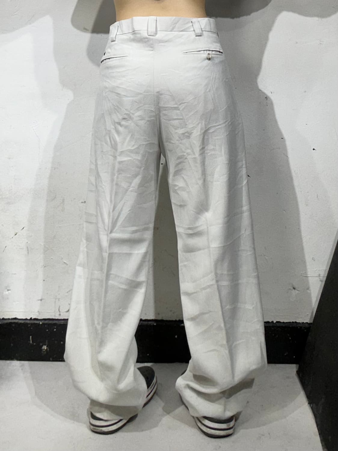 나이키 아이보리 골덴 코듀로이 와이드 팬츠 M 상품이미지3