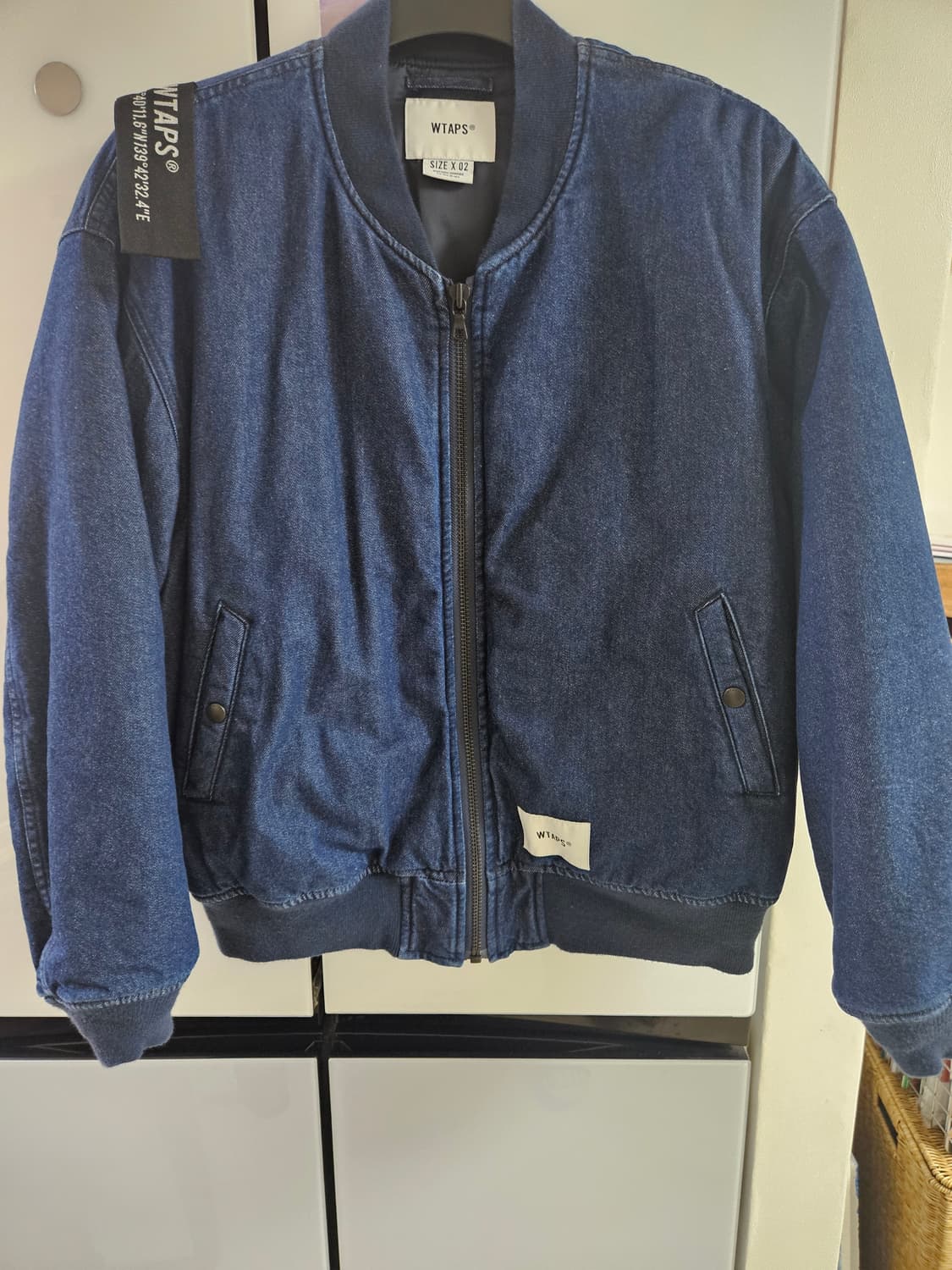 [M]22AW 더블탭스 jfw-04 자켓 인디고 상품이미지4