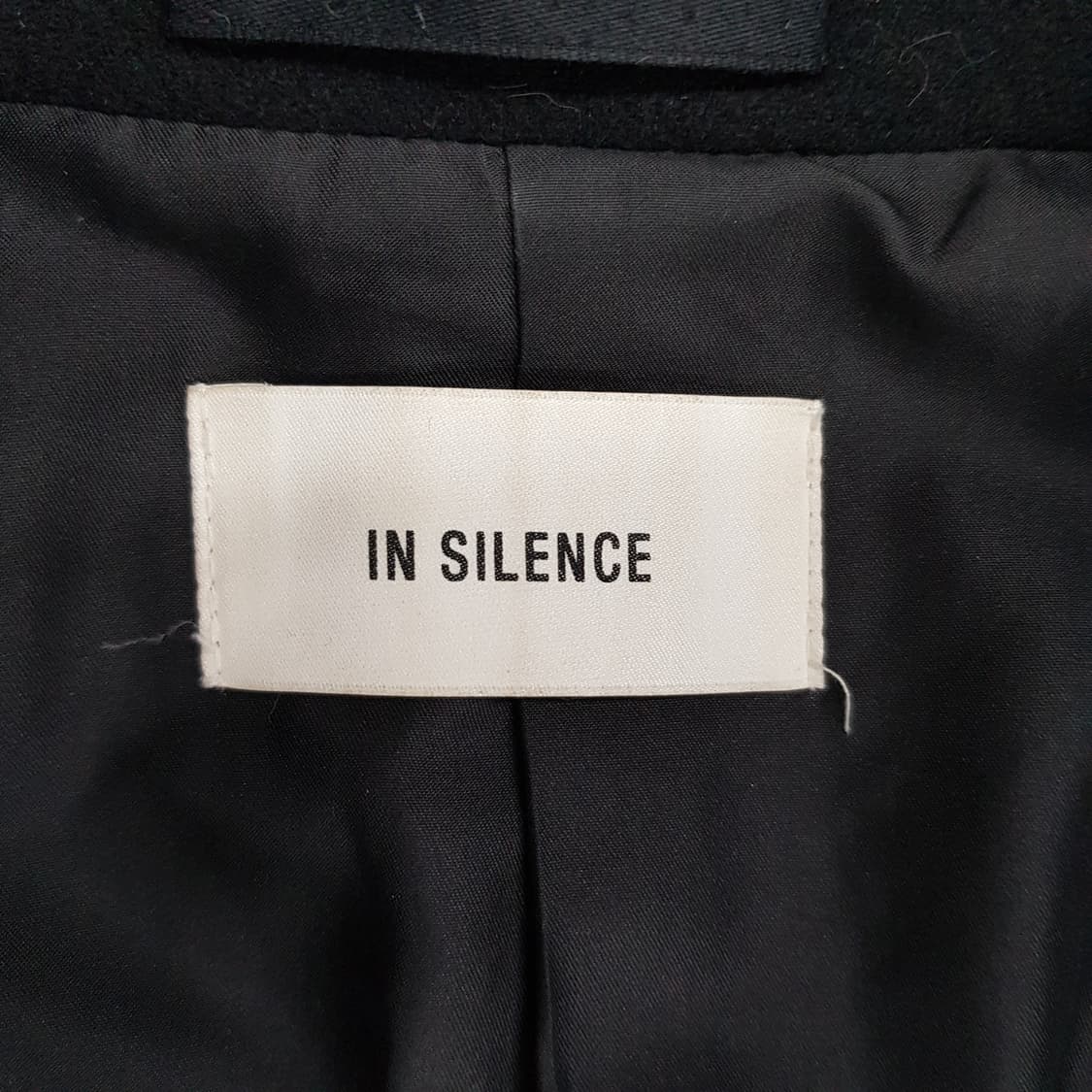 IN SILENCE 베이직 롱 코트 M 사이즈
 상품이미지3