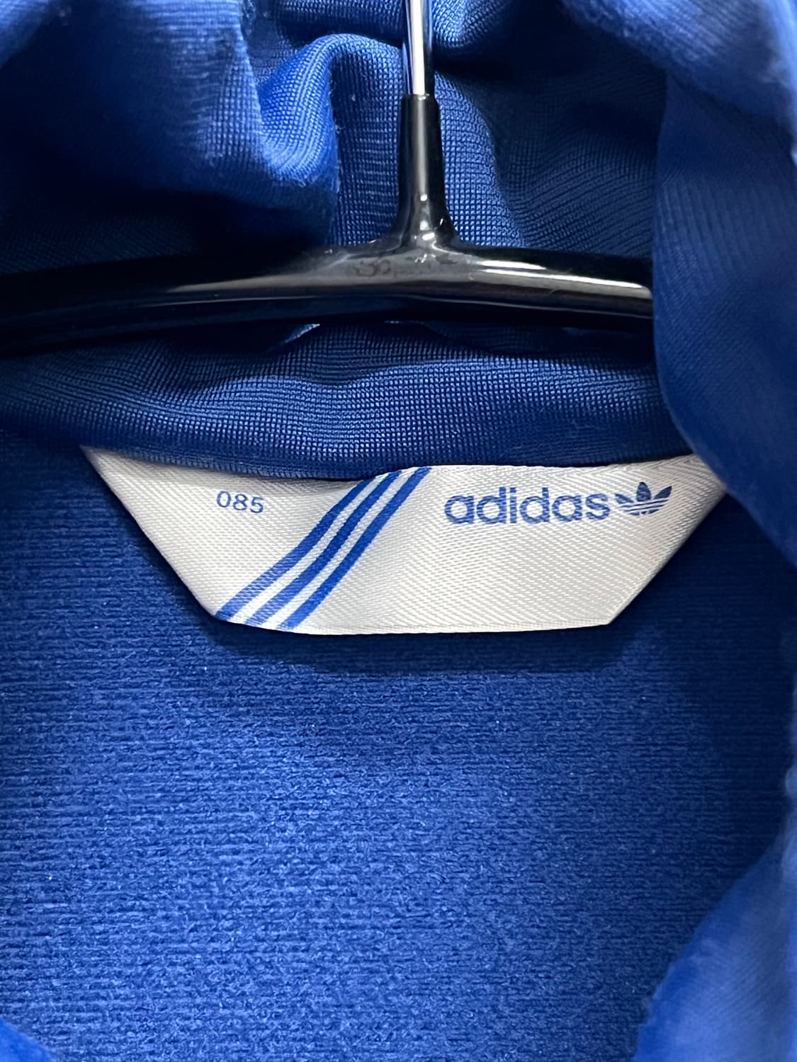 아디다스 올드스쿨 희귀 백로고  트랙탑 져지 블루 상품이미지5